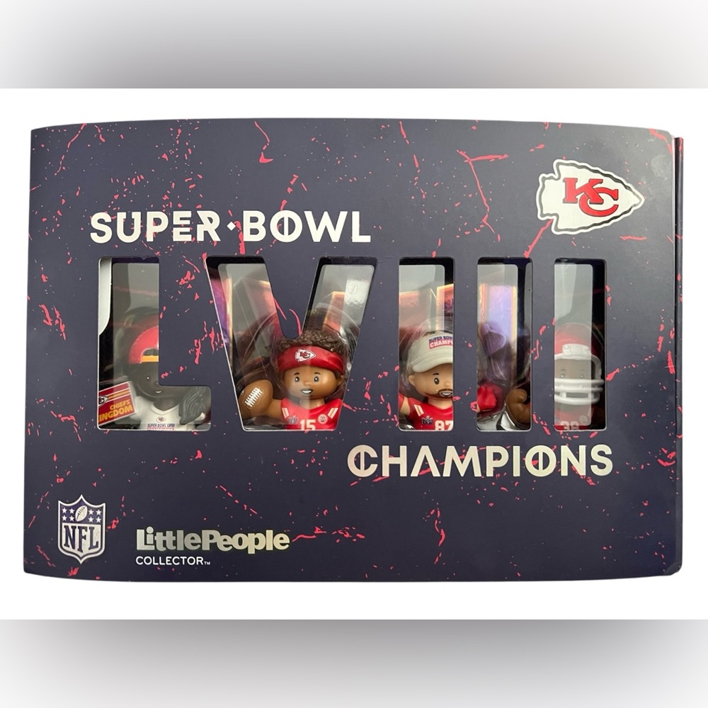 Fisher-Price Little People Super Bowl Champions LVIII Chiefs Collectors Set